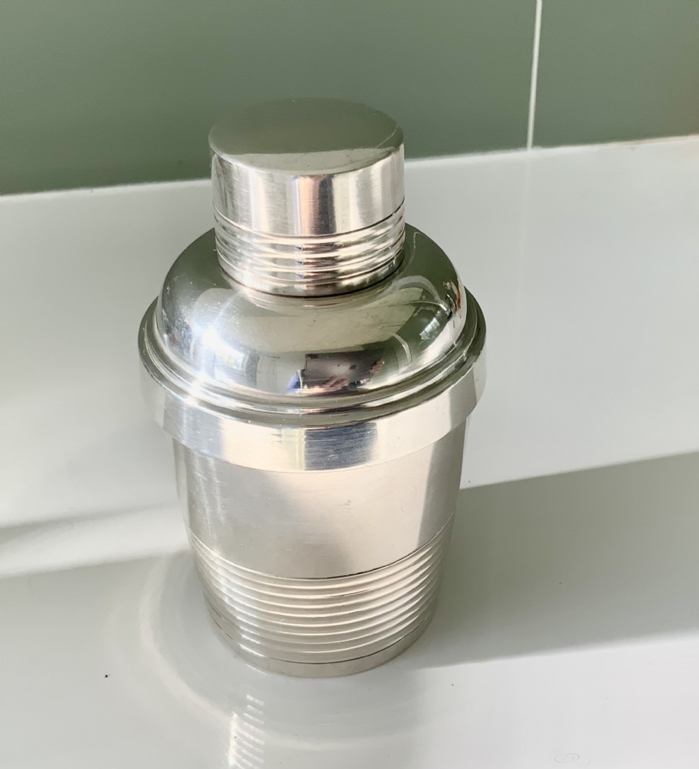 French Art Deco cocktail shaker - individual size