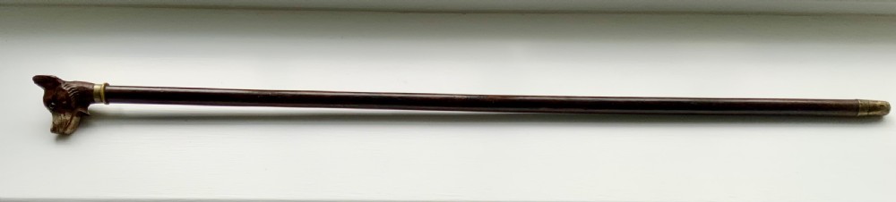 Victorian ladies glove holder cane