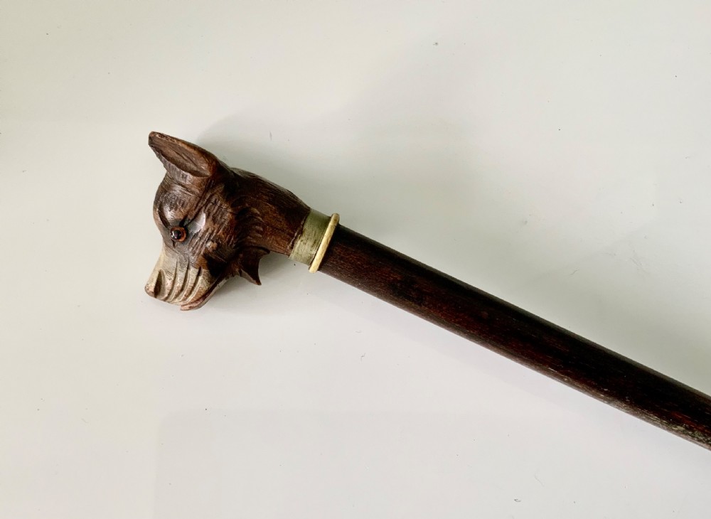 Victorian ladies glove holder cane View III