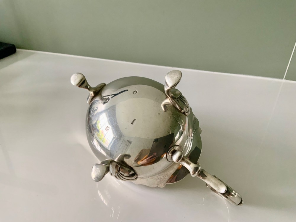 Silver sauce boat. View IV