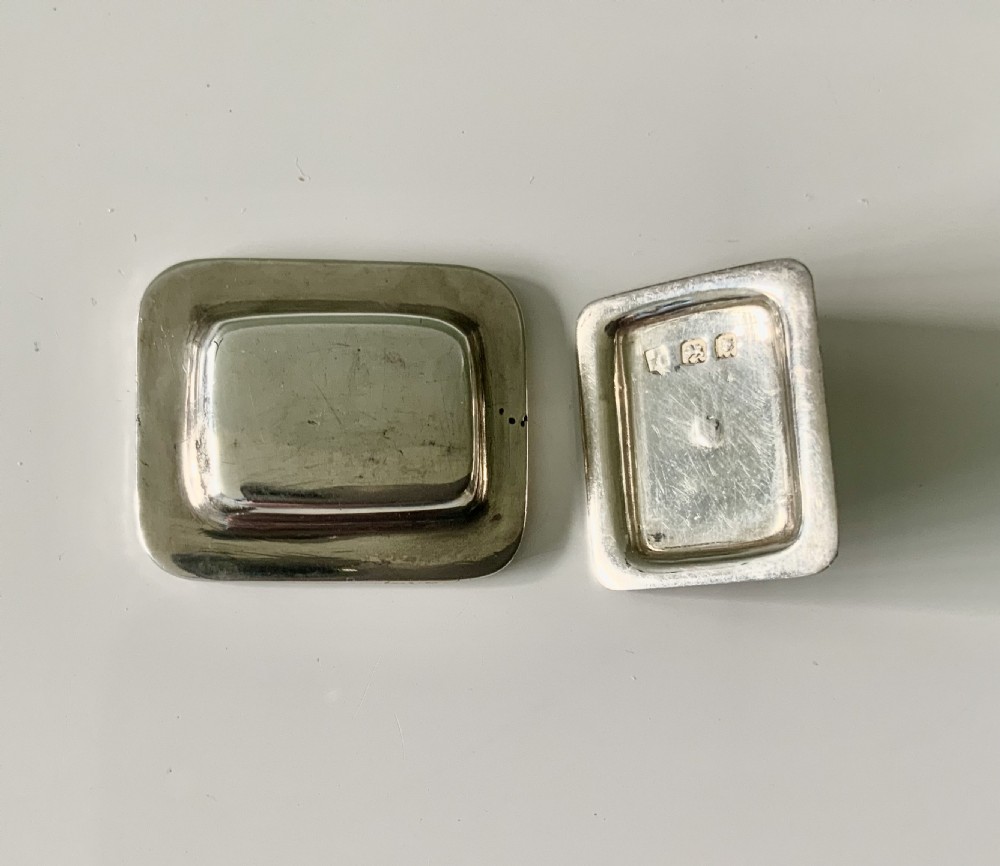 Dolls house miniature silver entree dish & cover View IV