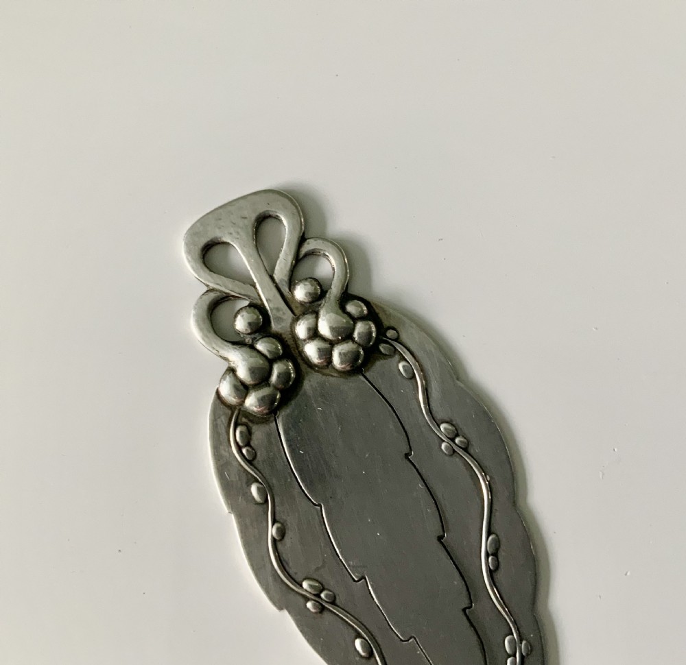 Georg Jensen silver bookmark  View II