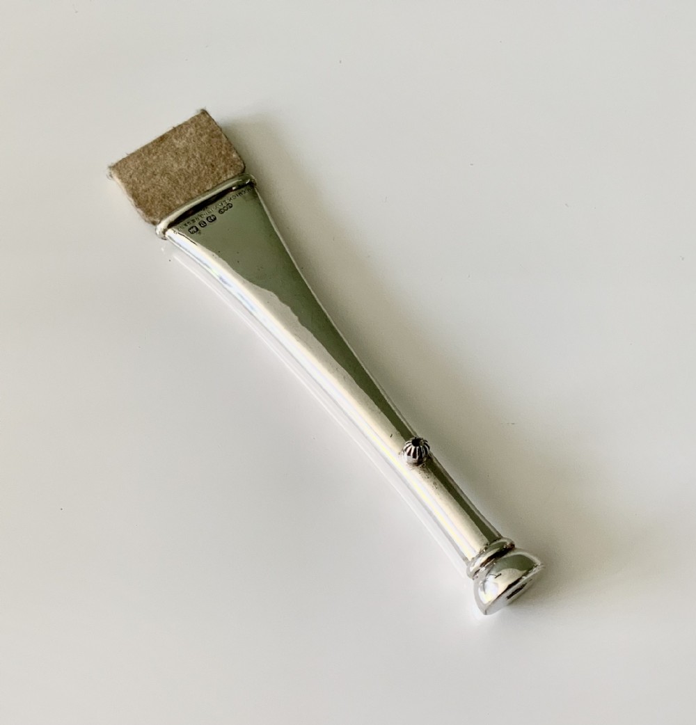Rare Silver stamp wetter & seal