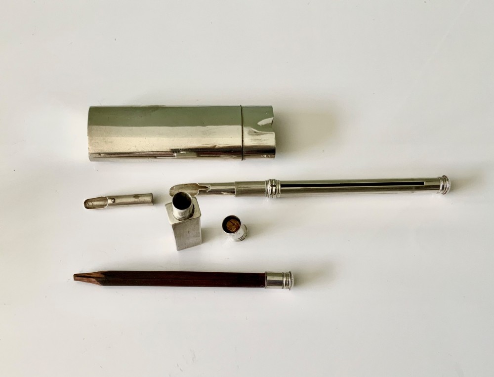 Rare Georgian silver penner