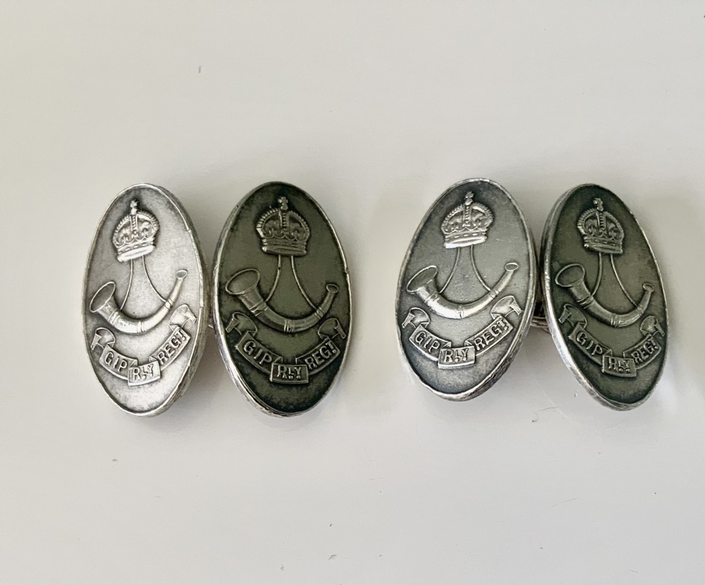 Great Indian Railway Regiment cufflinks