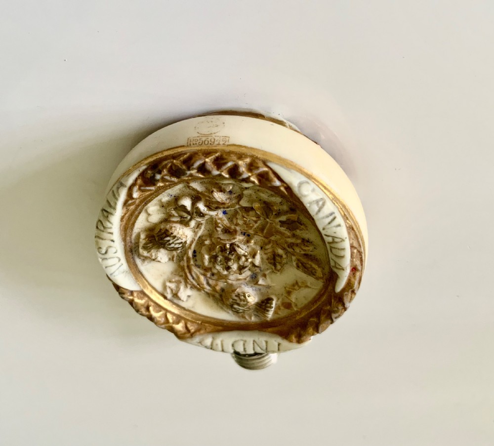 Royal Worcester scent bottle - Queen Victorias Jubilee View V