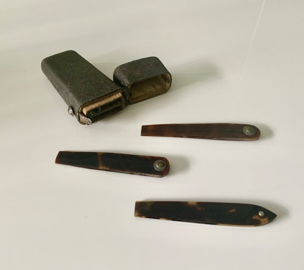 18th century Surgeons lancet case View III