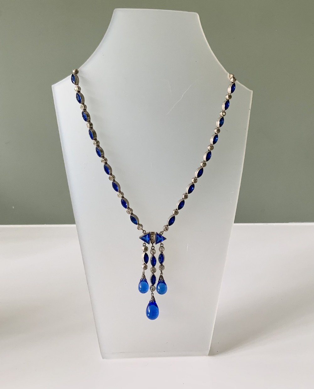 Edwardian paste necklace