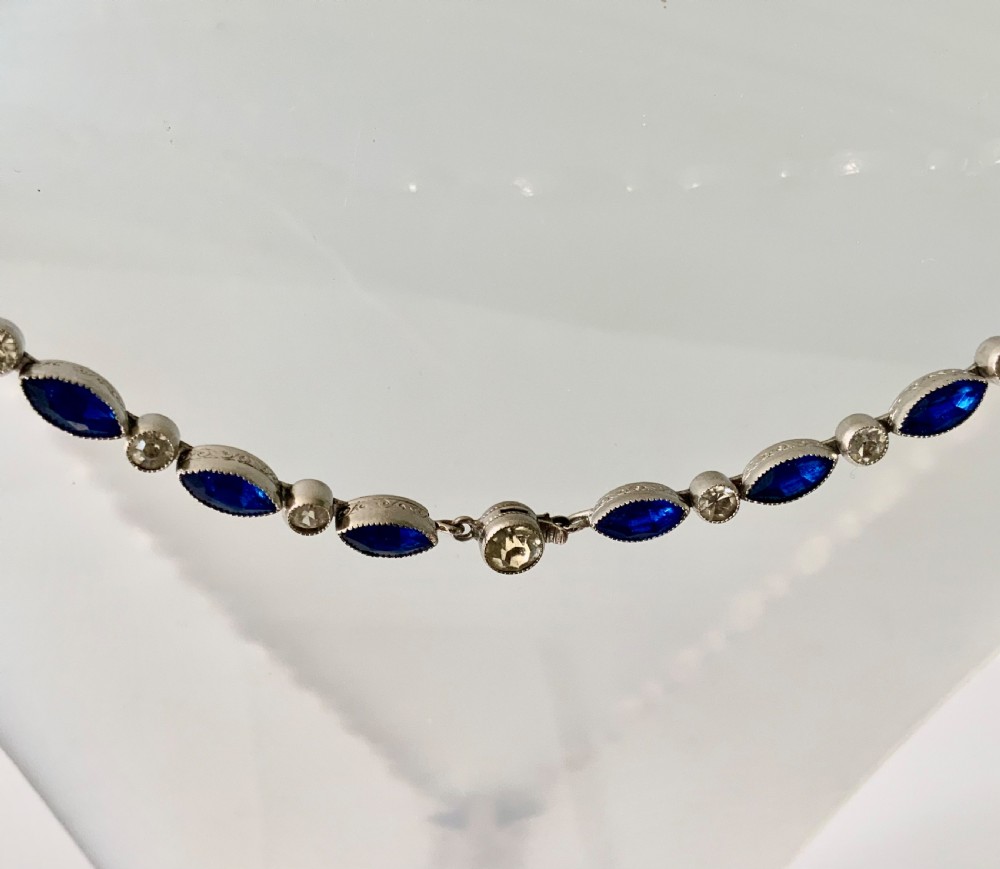 Edwardian paste necklace View IV