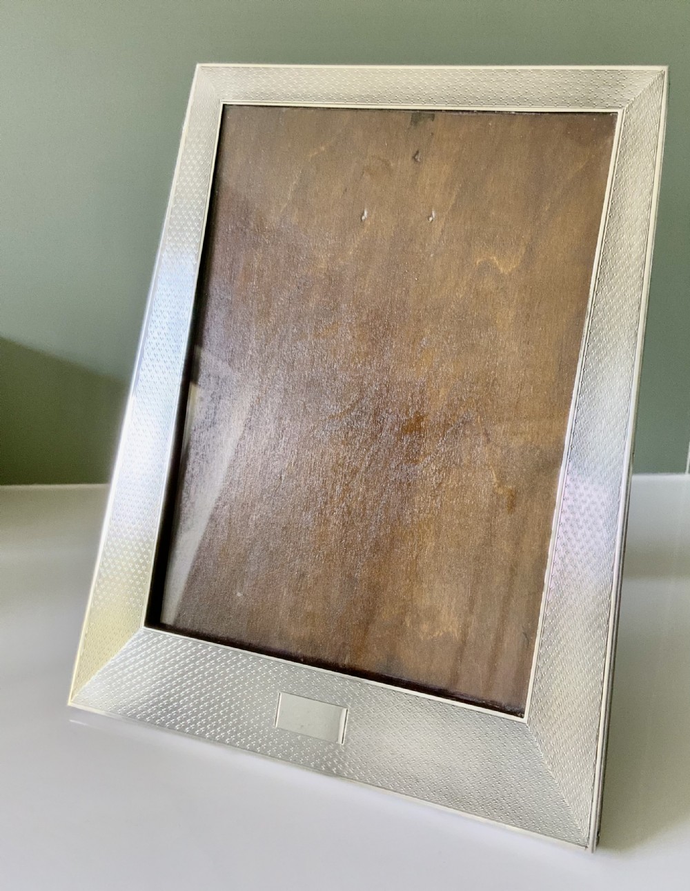 Art Deco silver photograph frame