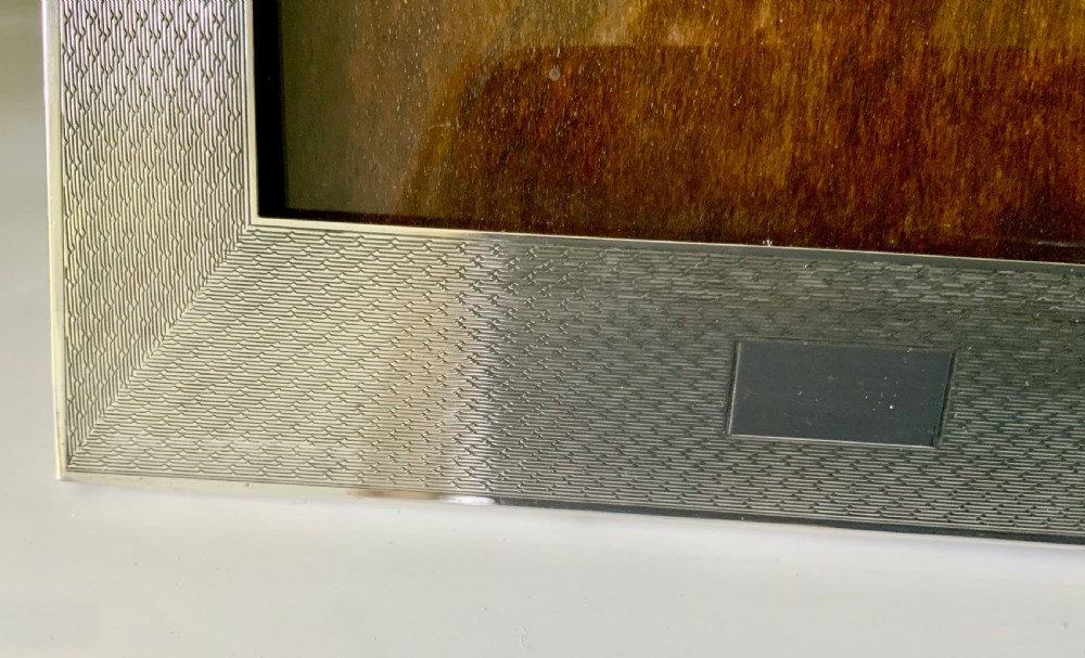 Art Deco silver photograph frame View II