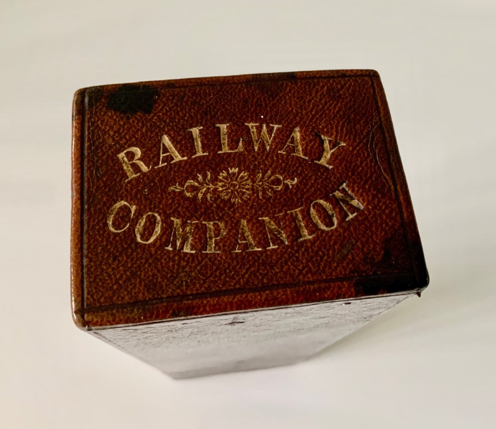 Late 19th Century Railway Companion decanter & tot glass View IV