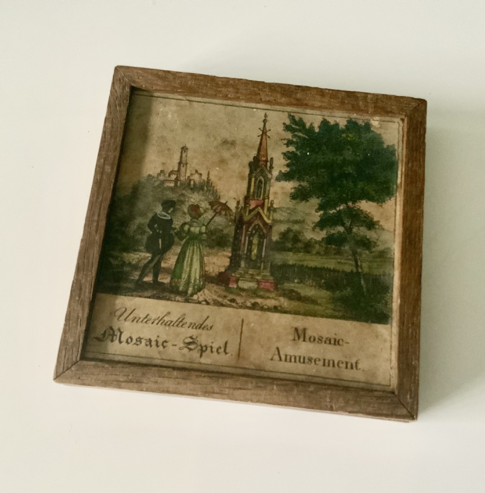 Regency German Tangram puzzle View II