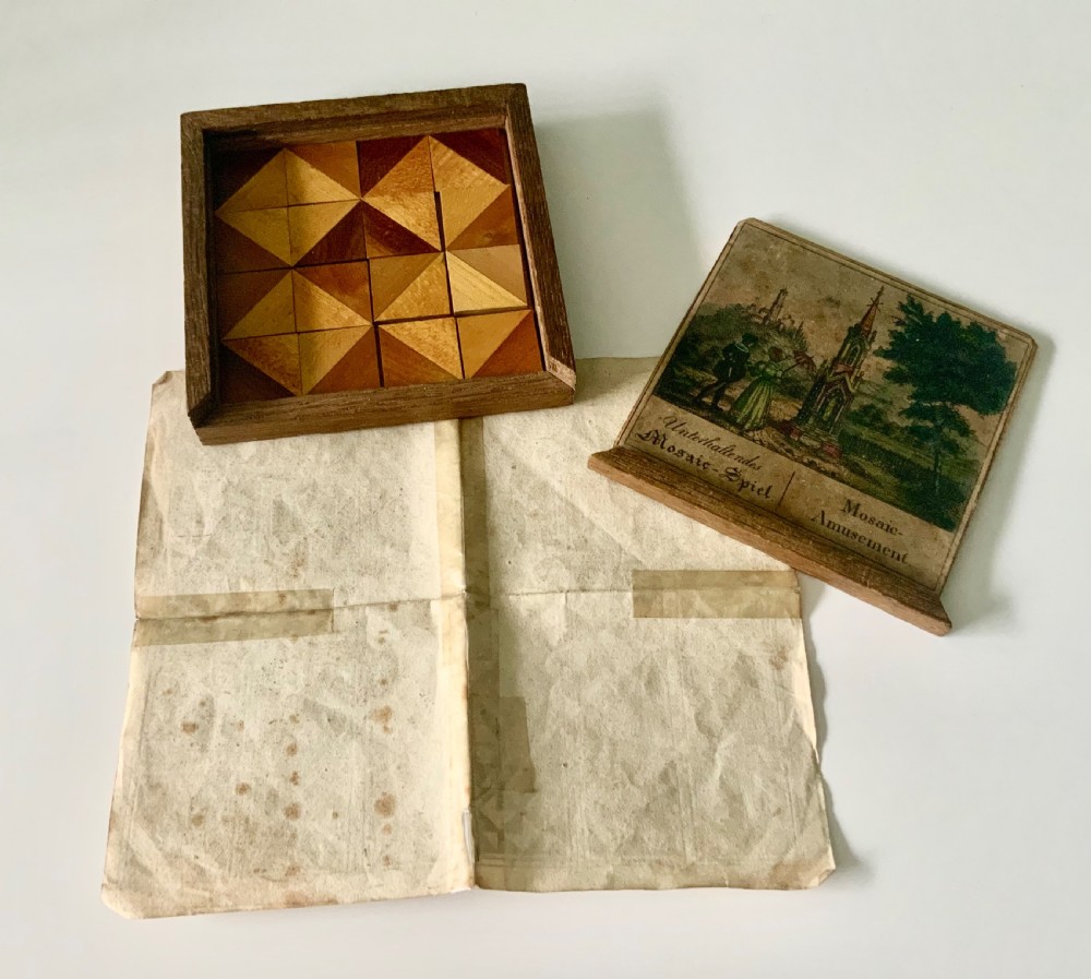 Regency German Tangram puzzle View V