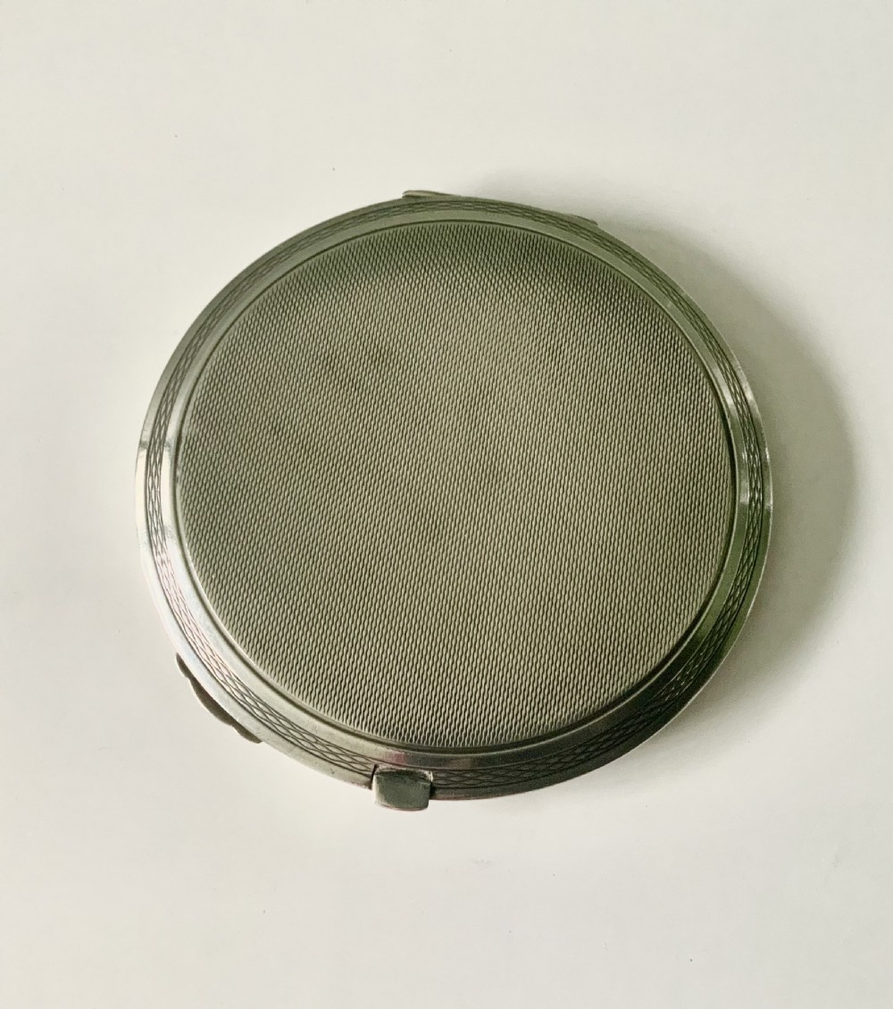 Art Deco silver compact View II