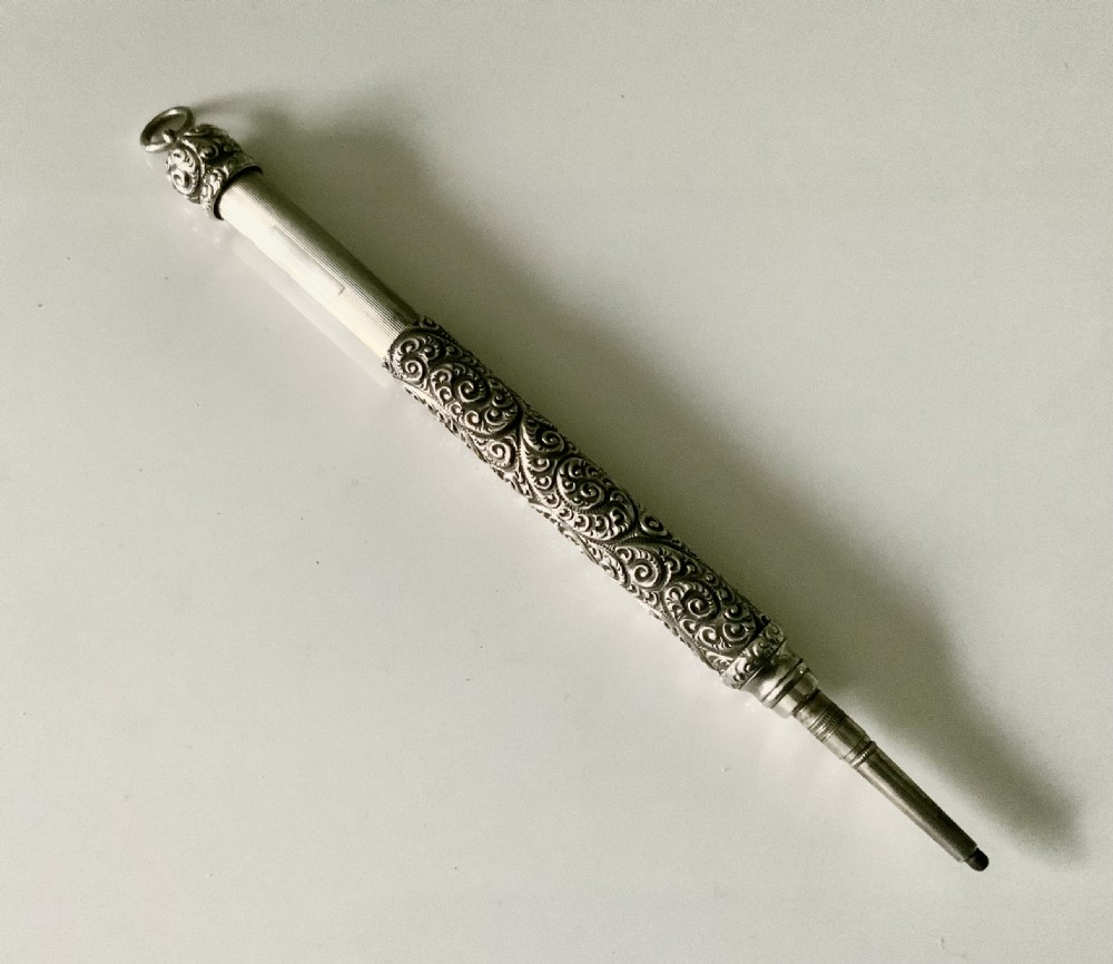 American silver sliding pencil View II