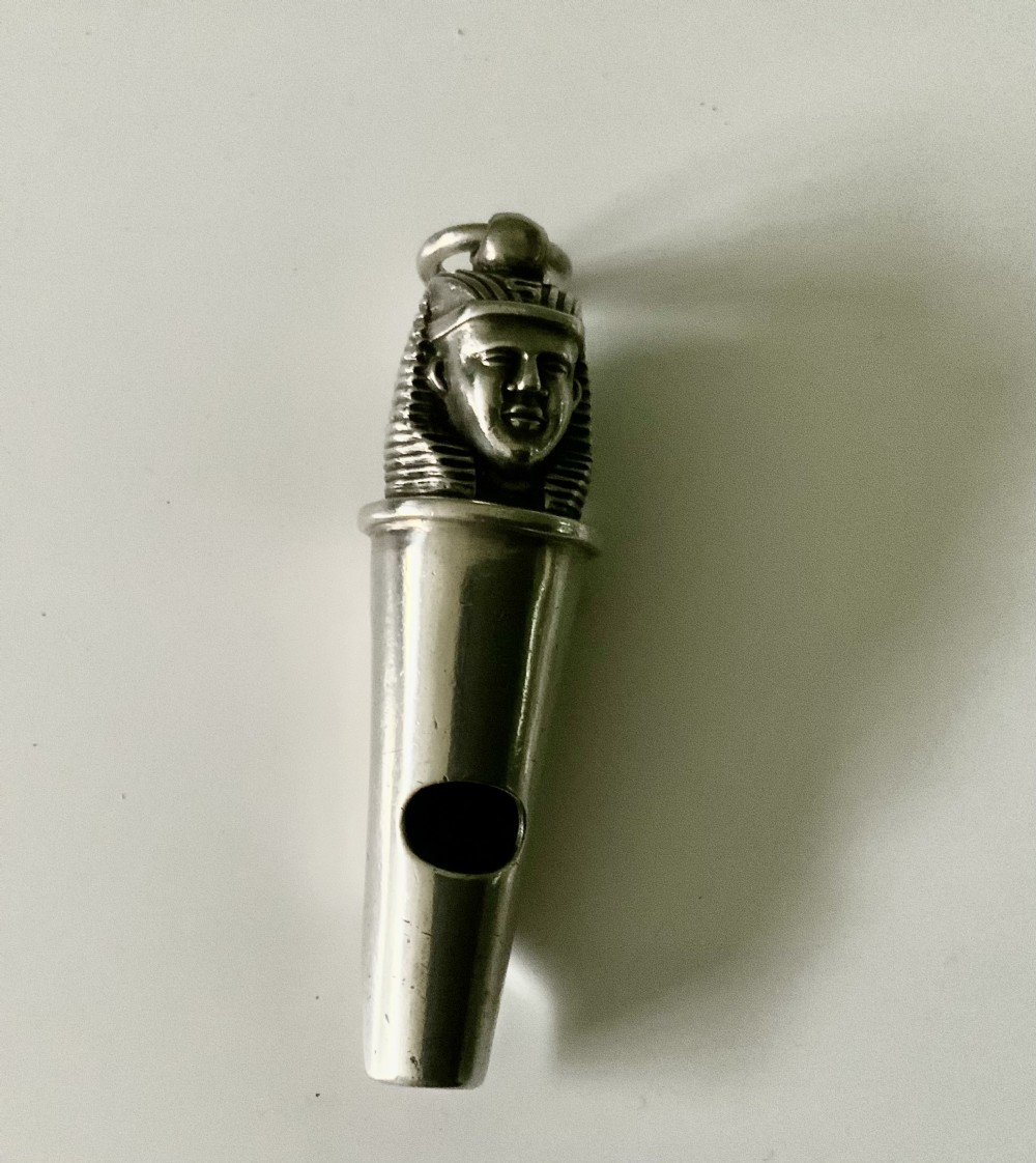 Victorian silver “Cameronians” whistle