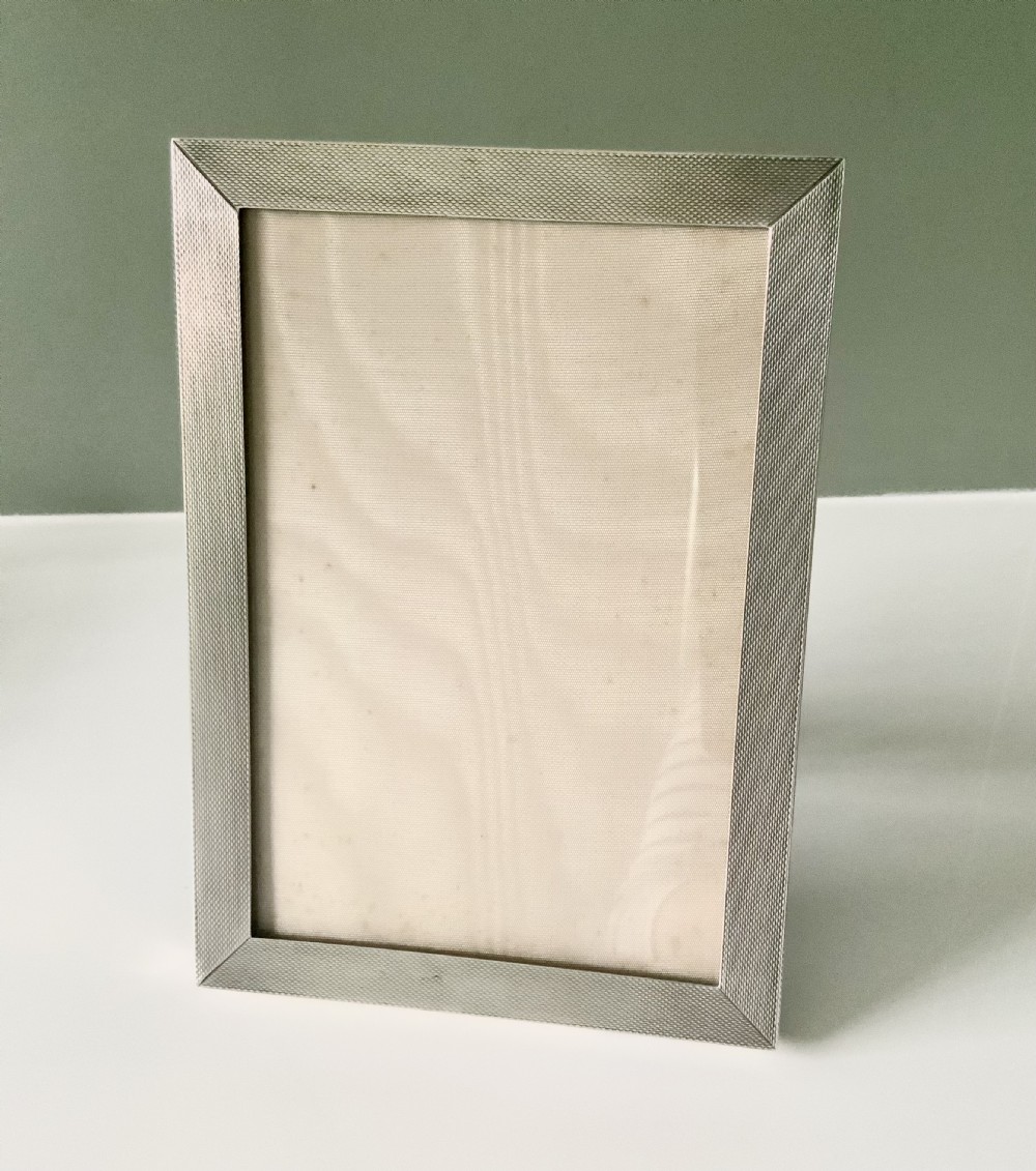 Asprey silver photograph frame