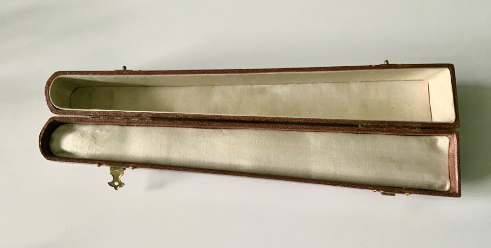 19th century paper fan - tortoiseshell sticks View X