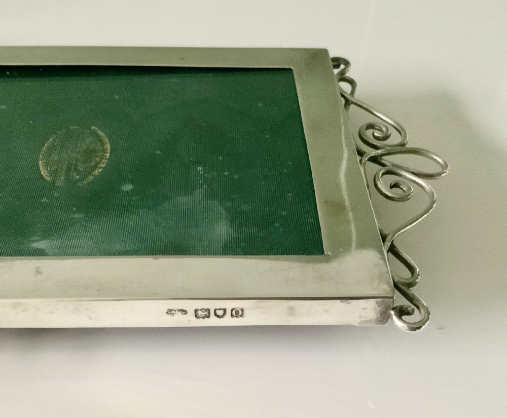 Edwardian silver frame Goldsmiths & Silversmiths View III