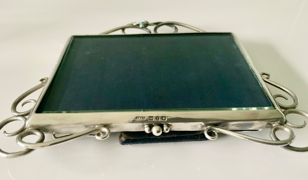 Victorian silver photograph frame View III