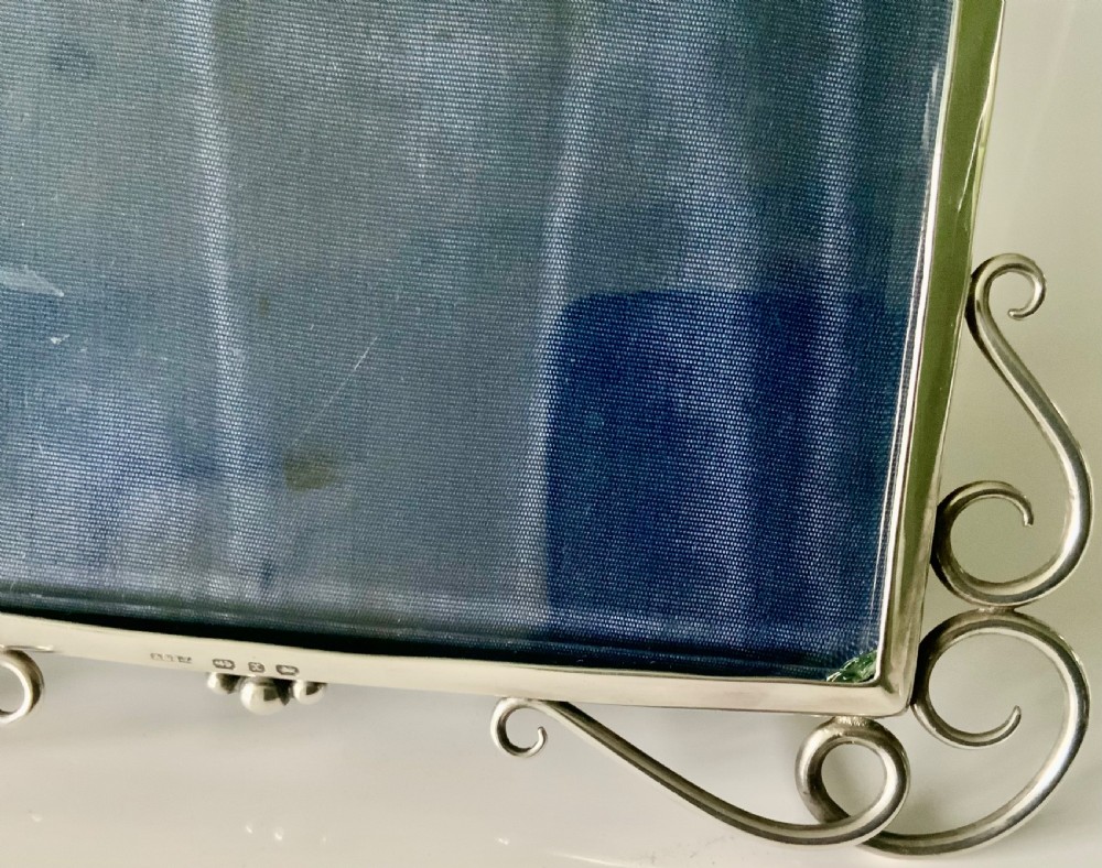 Victorian silver photograph frame View VII