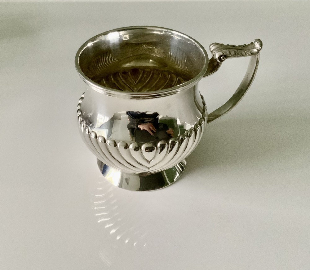 Georgian silver mug View II