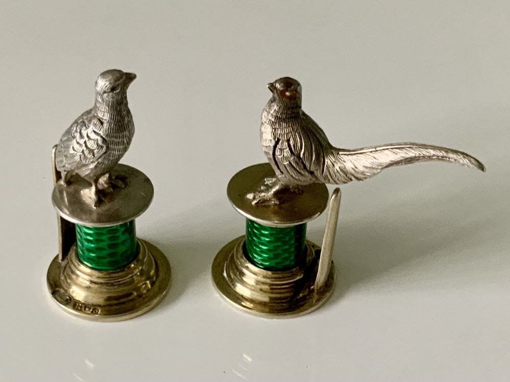 Goldsmiths & Silversmiths menu holders