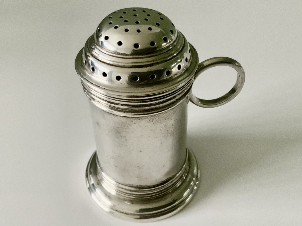 George V silver pepper 