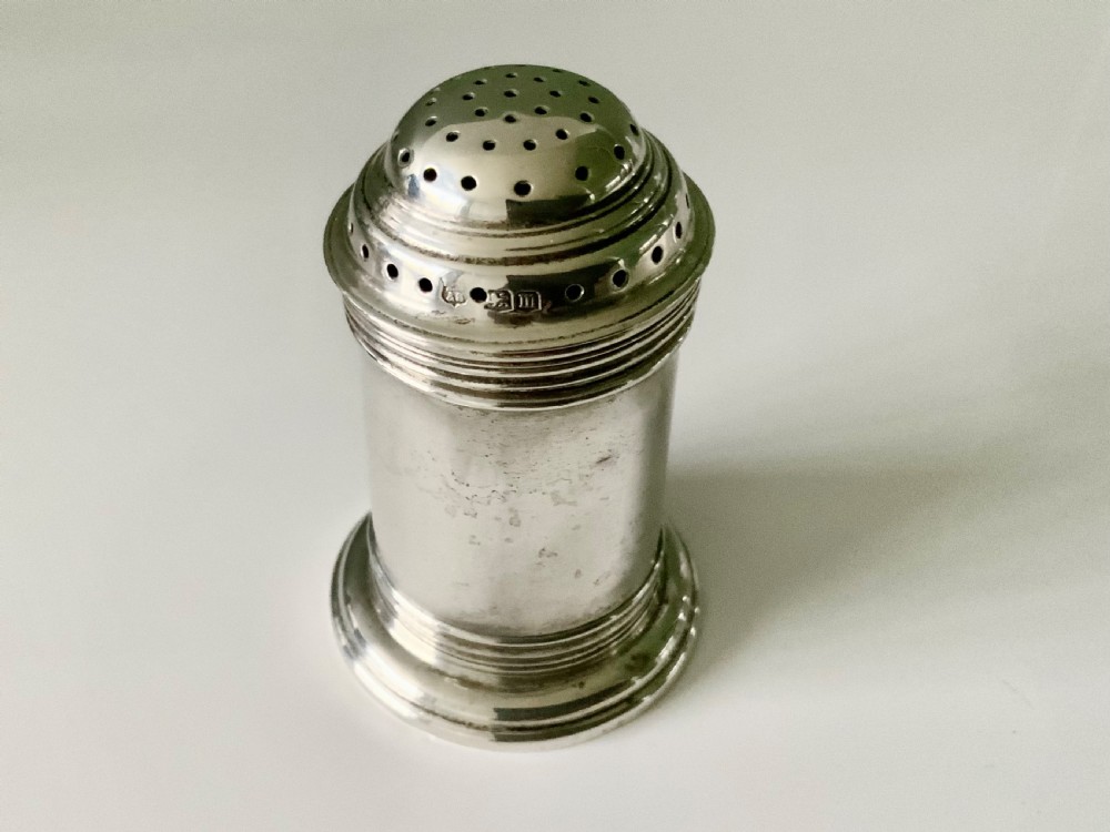 George V silver pepper  View II