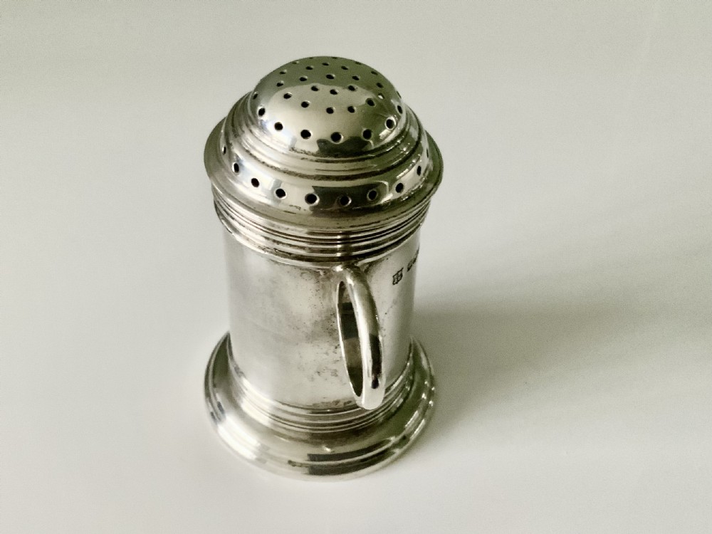 George V silver pepper  View IV