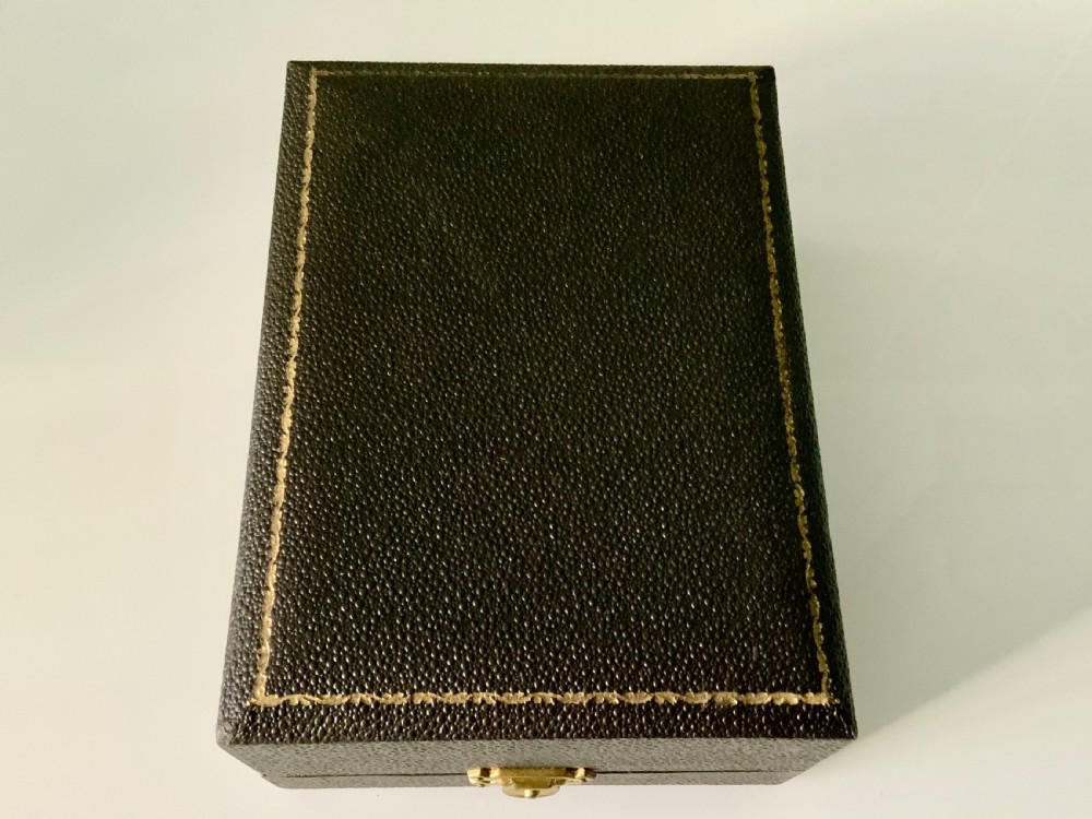 Silver christening set - original box View V