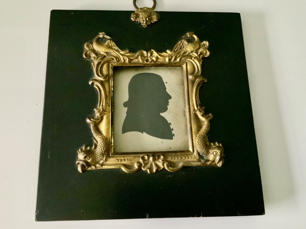 19th Century Beard patent frame - silhouette 