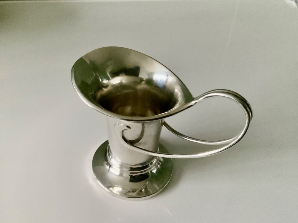 Art Nouveau silver cream jug View IV