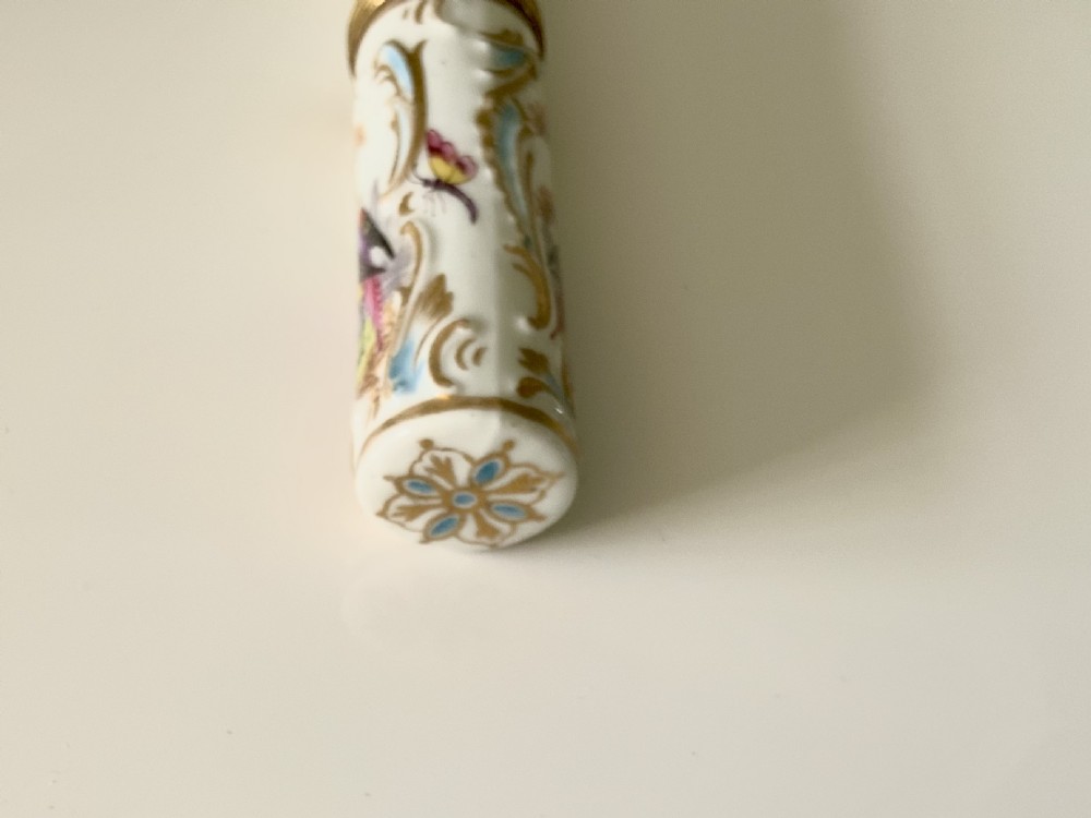 Continental porcelain bodkin case - 19th century View VI