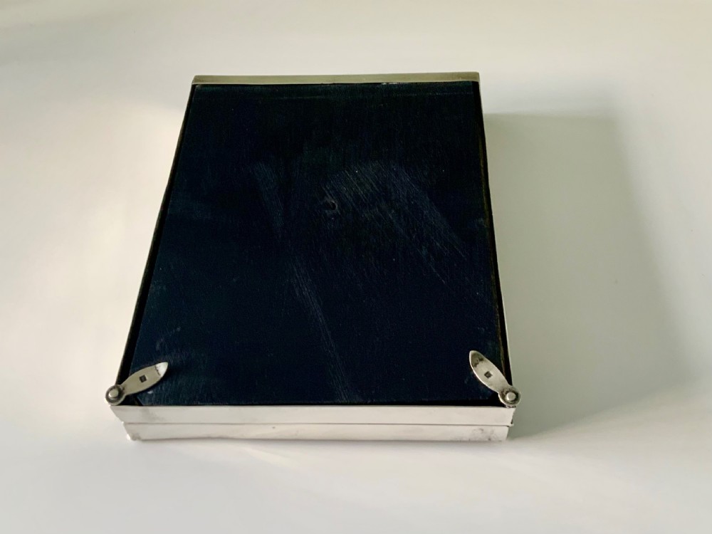 Silver double folding photograph fram View IV