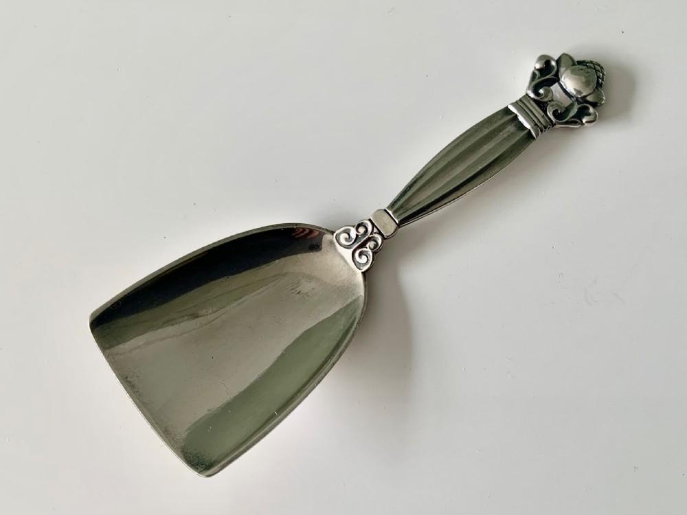 Georg Jensen Acorn caddy spoon