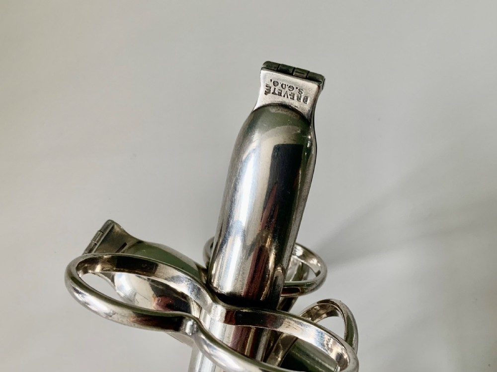 Christofle silver plated asparagus servers - three View III