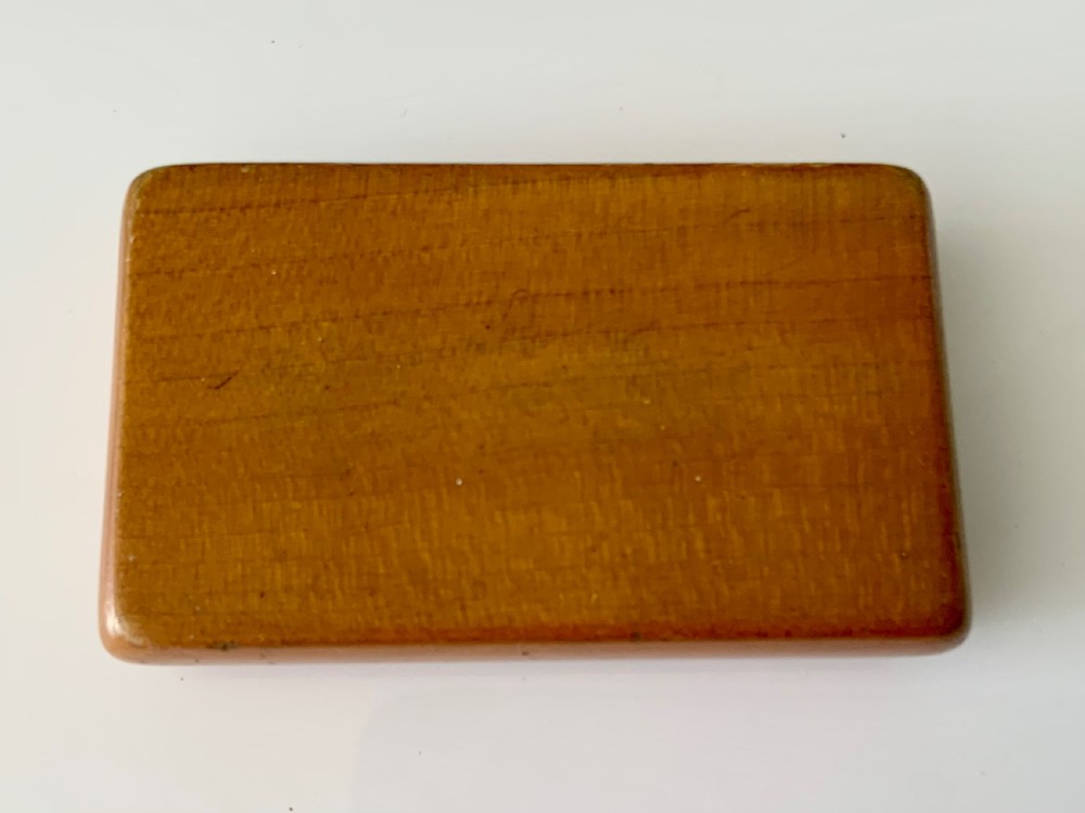 Rare 19th century Mauchline snuff box View II