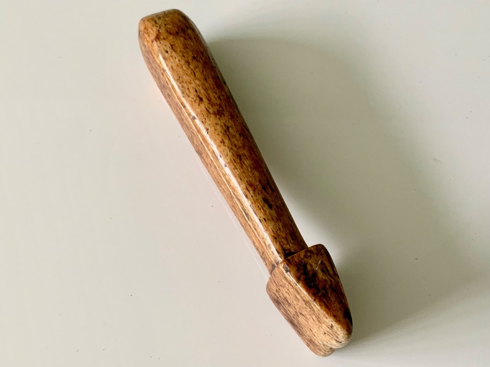 18th century whalebone sailors seam rubber View III