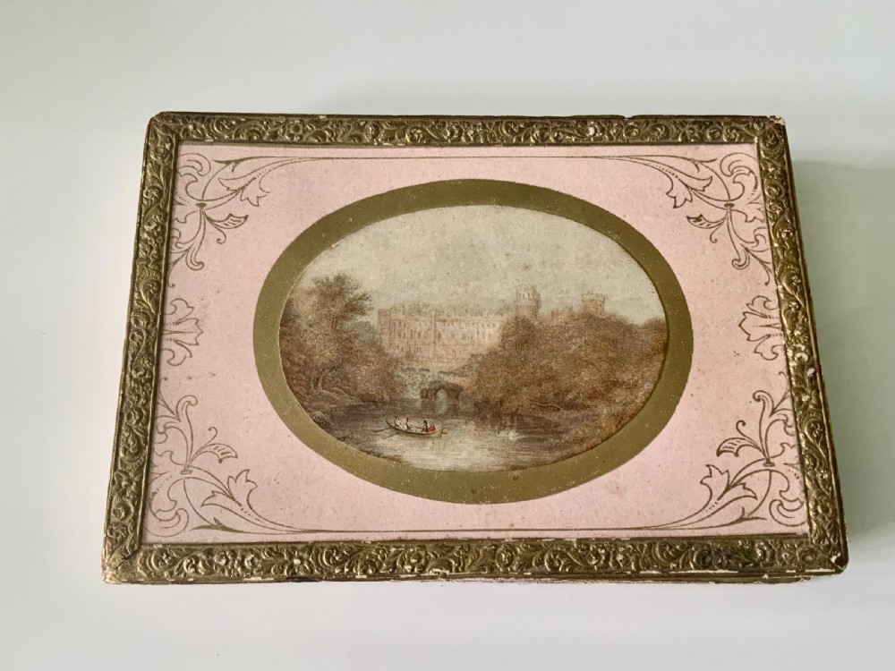 Victorian Baxter needle cases in original box View II