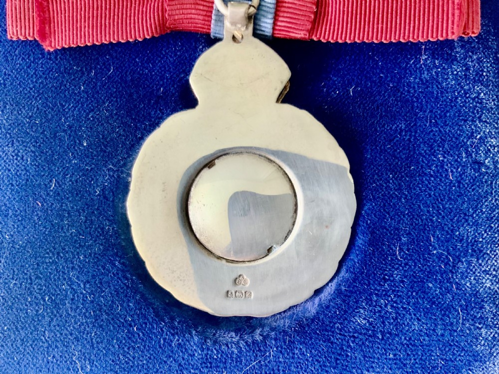 Imperial Service Medal in original leather case View V