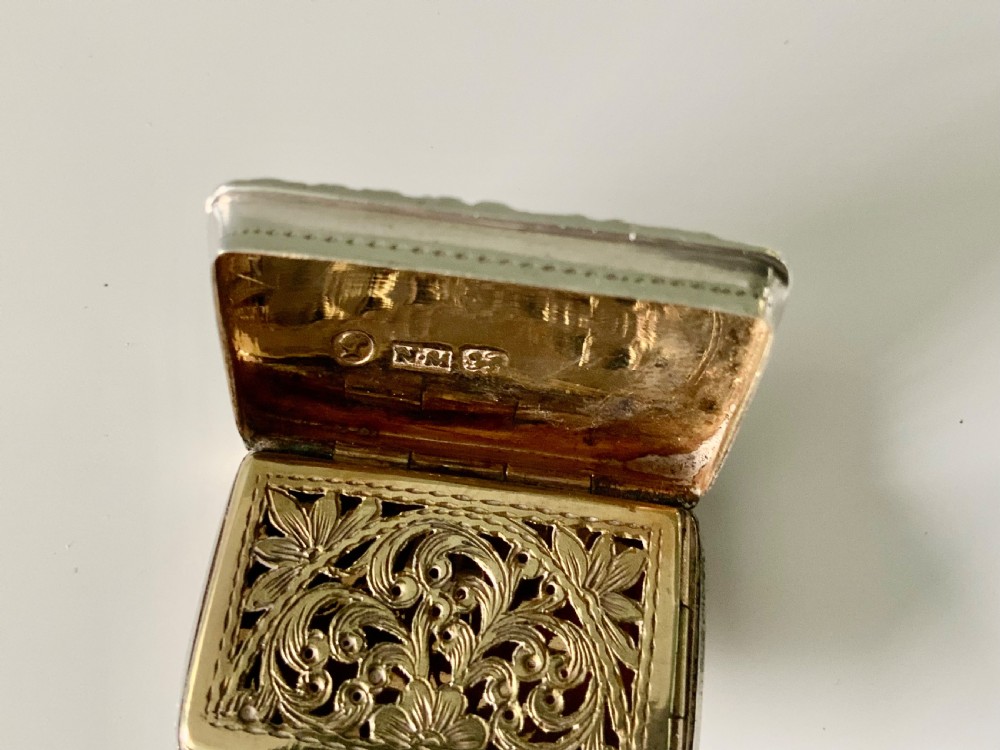 Nathaniel Mills silver vinaigrette View IV