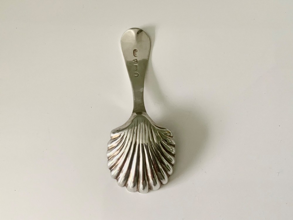 Newcastle silver caddy spoon View IV