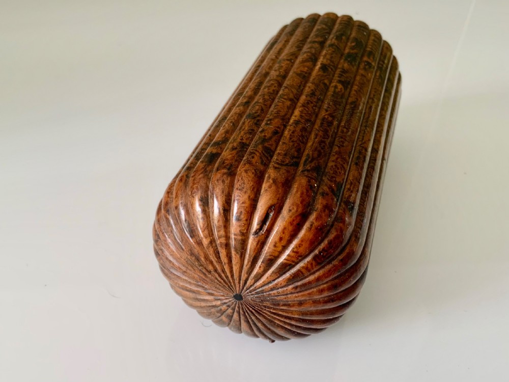 Treen table snuff box - 19th century View VI