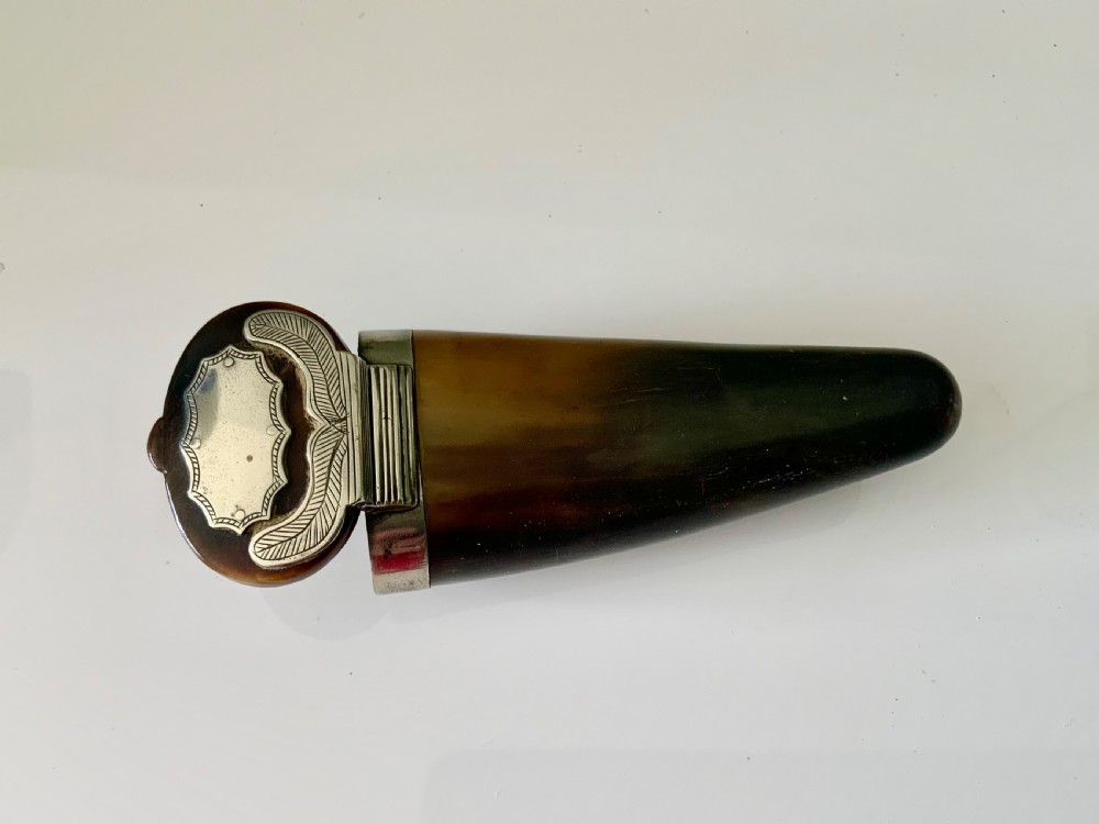 19th century Scottish horn snuff mull View II