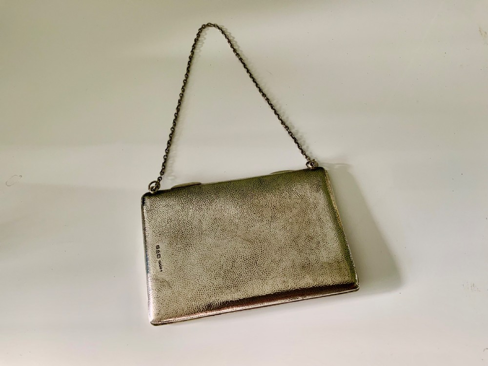 Sampson Mordan silver evening bag