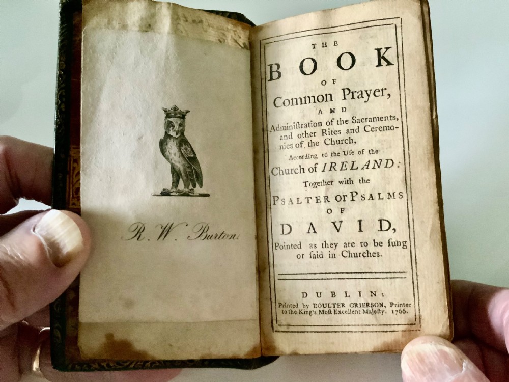1766 Book of Common Prayer - Church of Ireland