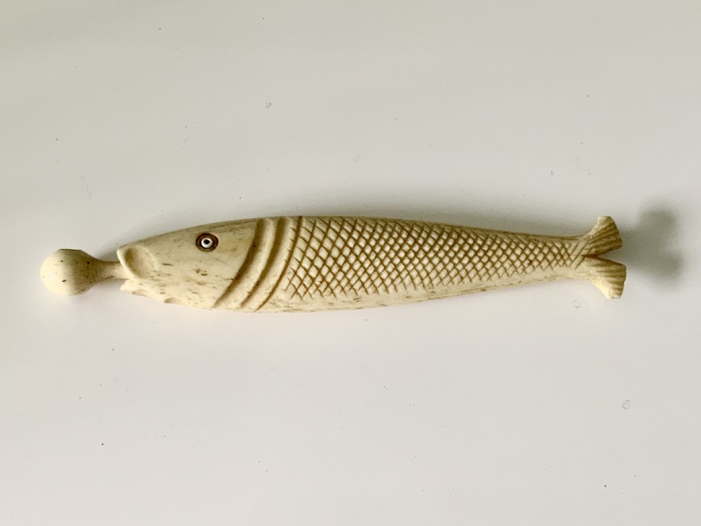 Bone fish needle case & Stanhope View II