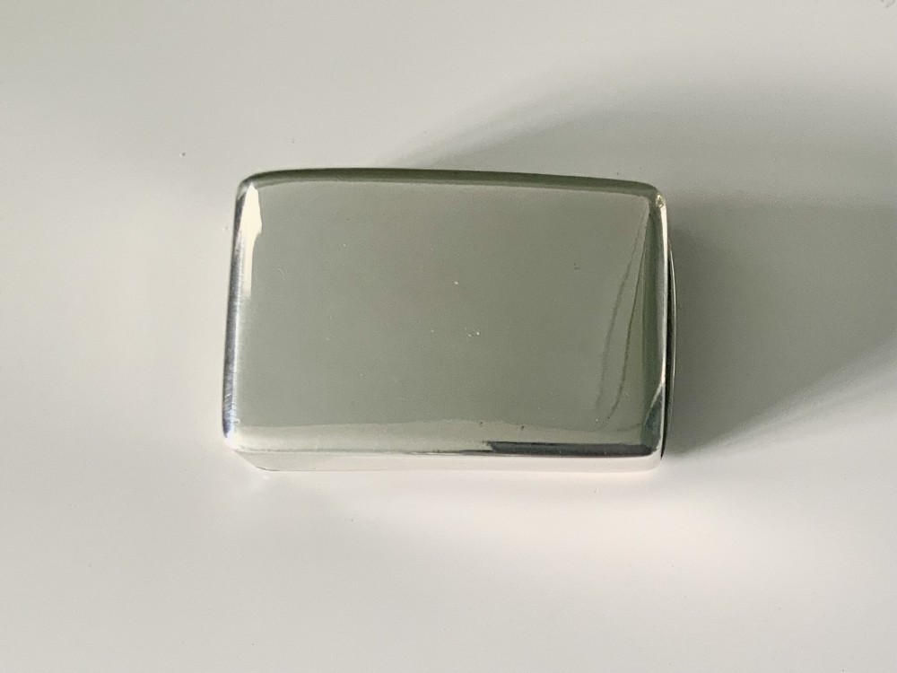 George Unite silver snuff box